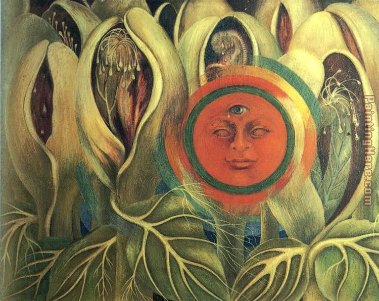Frida Kahlo Sun and Life
